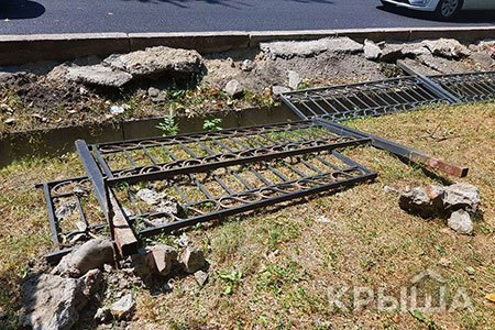 Новости: Акимат: Все снесённые в Алматы заборы были установлены вопреки стройпроектам