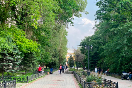 Какими будут парки и&nbsp;скверы Алматы