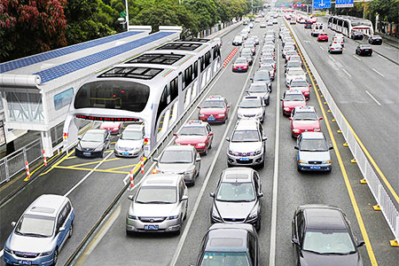 Новости: В Китае презентовали автобус будущего