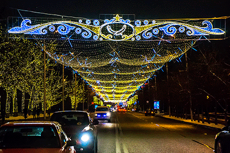 К Новому году в Алматы установят 20 ёлок и&nbsp;украсят 260&nbsp;км улиц