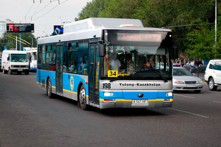 В Алматы на несколько дней изменят маршруты автобусов