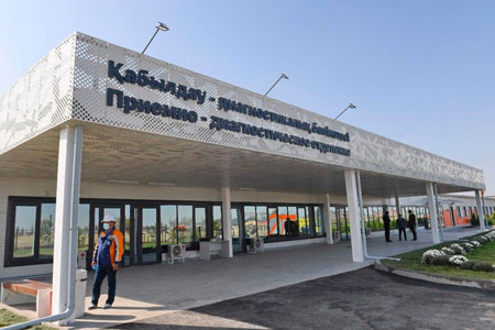В&nbsp;Алматы построили второй модульный инфекционный госпиталь