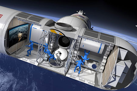 Новости: В 2022 году в космосе намерены открыть отель