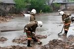 Новости: В Шымкенте две реки вышли из берегов