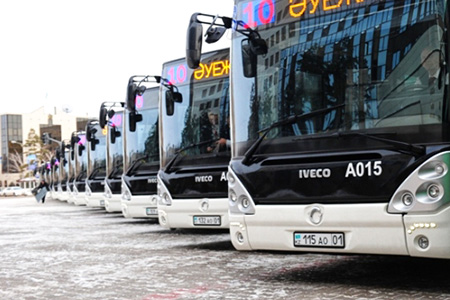 Новости: В Астане запускают ночной автобус от ж.-д. вокзала до аэропорта