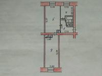 2-комнатная квартира, 44.8 м², 1/5 этаж, 4 микрорайон за 12.6 млн 〒 в Риддере