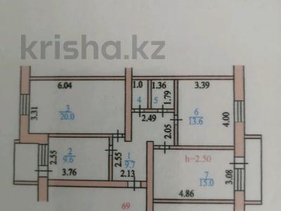 3-комнатная квартира, 75 м², 5/5 этаж, Валиханова 48/А за 30 млн 〒 в Петропавловске