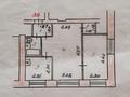 2-комнатная квартира, 40.9 м², 2/4 этаж, ул. Семёновой 22 — Площадь. Вечный огонь за 12.3 млн 〒 в Риддере