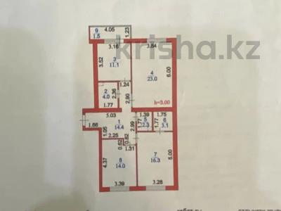3-комнатная квартира, 90 м², 6/9 этаж, Анет баба 11 за 55 млн 〒 в Нур-Султане (Астане), Есильский р-н