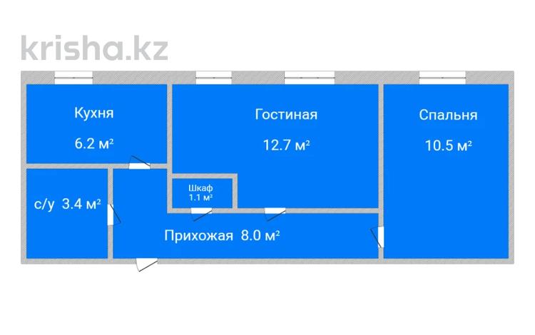 2-комнатная квартира, 41.9 м², 1/9 этаж, Ленина 187 за 7.8 млн 〒 в Рудном