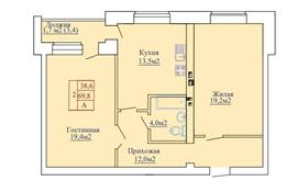 2-комнатная квартира, 69.8 м², 4/5 этаж, мкр. Батыс-2 348 кор 1 — Газиза Жубанова за 17.5 млн 〒 в Актобе, мкр. Батыс-2
