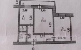 2-комнатная квартира, 52 м², 2/9 этаж, Батыр Баяна за 21.5 млн 〒 в Петропавловске