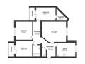 4-комнатная квартира, 123.5 м², 4/5 этаж, мкр. Батыс-2 за 41 млн 〒 в Актобе, мкр. Батыс-2 — фото 2