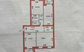 3-комнатная квартира, 108 м², 1/5 этаж, Глинина 20 за 35 млн 〒 в Кокшетау