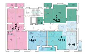 1-комнатная квартира, 41.25 м², 7/9 этаж, Наурызбай батыры 130 за 14.4 млн 〒 в Кокшетау