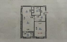 2-комнатная квартира, 52.6 м², 13/16 этаж, Мухамедханова 4В за 35 млн 〒 в Нур-Султане (Астане), Есильский р-н