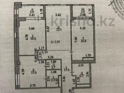 3-комнатная квартира, 103 м², 7/12 этаж, Сыганак за 69 млн 〒 в Нур-Султане (Астане), Есильский р-н
