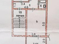 2-комнатная квартира, 55 м², 2/2 этаж, Аварийный посёлок 10/3 за 13.5 млн 〒 в Шымкенте, Енбекшинский р-н