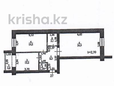 2-комнатная квартира, 70 м², 10/10 этаж, мкр Женис 11 за 35 млн 〒 в Уральске, мкр Женис
