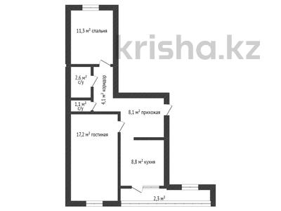 2-комнатная квартира, 55.5 м², 4/5 этаж, Тургенева 100/5 за 15.3 млн 〒 в Актобе