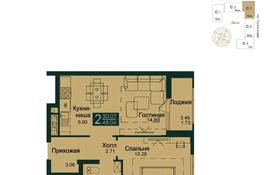 2-комнатная квартира, 48 м², 9/16 этаж, Тауелсиздик 23 — Шарль де Голль за 23.2 млн 〒 в Астане, Алматы р-н