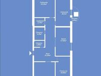 4-комнатная квартира, 149 м², 3/10 этаж, 17-й мкр б/н за 3.1 млн 〒 в Актау, 17-й мкр