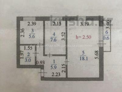 2-комнатная квартира, 41 м², 4/5 этаж, Желтоксан за 17.5 млн 〒 в Нур-Султане (Астане), Сарыарка р-н