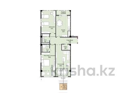 3-комнатная квартира, 110.22 м², 14-й мкр 84 за ~ 35.3 млн 〒 в Актау, 14-й мкр