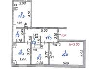 3-комнатная квартира, 75.3 м², 17/20 этаж, Камали Дюсембекова 44/2 за 17.5 млн 〒 в Караганде