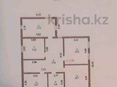 6-комнатный дом, 121.7 м², 7.5 сот., Дачи волна за 25 млн 〒 в Уральске