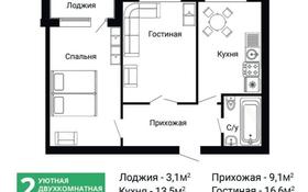 2-комнатная квартира, 64 м², 2/5 этаж, Академическая 9/10 за ~ 15.5 млн 〒 в Караганде, Казыбек би р-н