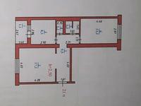 2-комнатная квартира, 52.7 м², 2/5 этаж, 10микрорайон 16/1 за 23 млн 〒 в Аксае