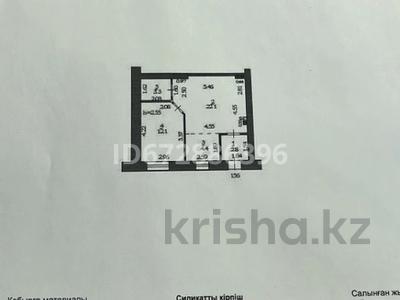 1-комнатная квартира, 44.7 м², 1/6 этаж, мкр Болашак 129 Е за 13 млн 〒 в Актобе, мкр Болашак