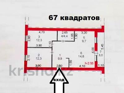 3-комнатная квартира, 67 м², 3/5 этаж, Ломоносова 22 за 22.5 млн 〒 в Щучинске