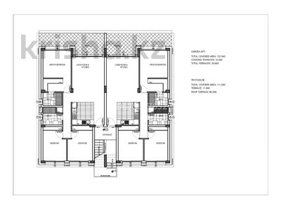 4-комнатная квартира, 122 м², 2/2 этаж, Татлысу 13 за 82 млн 〒 в Фамагусте