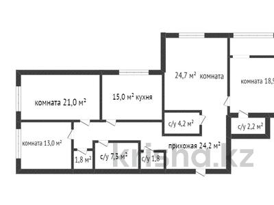 4-комнатная квартира, 133.6 м², 1/7 этаж, 17-й мкр 51 за 31 млн 〒 в Актау, 17-й мкр