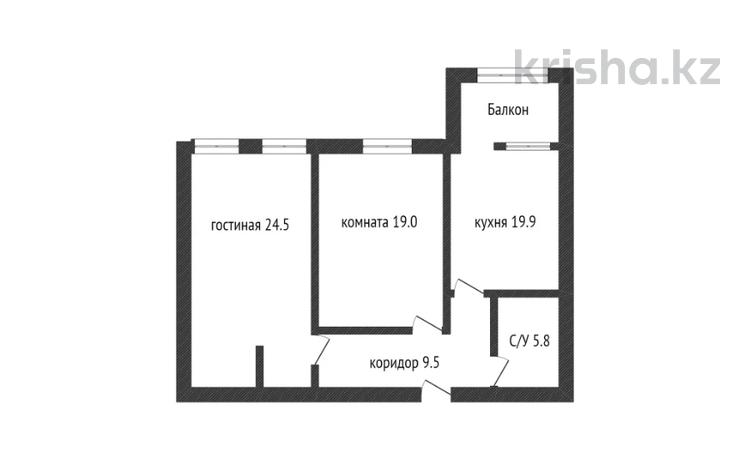 2-комнатная квартира, 78.7 м², 7/17 этаж, 17-й мкр 23 за 20 млн 〒 в Актау, 17-й мкр